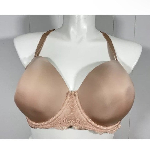 Women’s Torrid Curve 44D Beige Tan Lace Underwire Bra - Picture 2 of 8